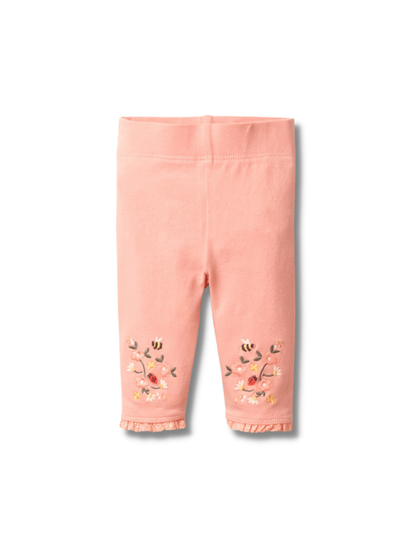 Embroidered Baby Tights - 105